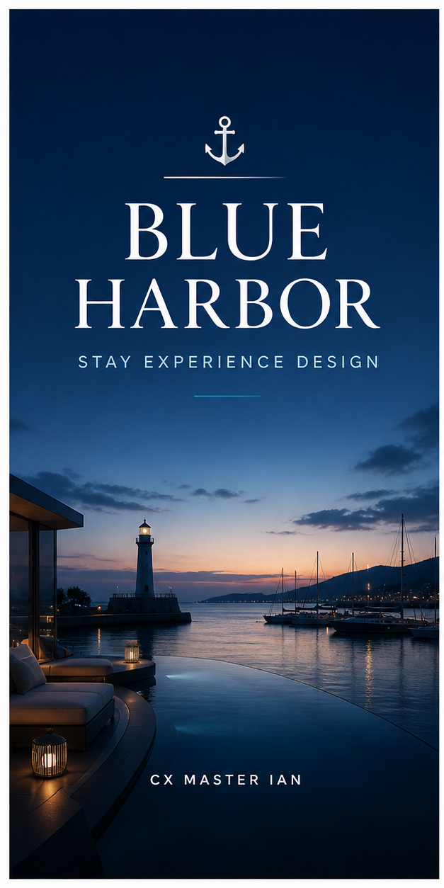 Blue Harbor — Stay Experience Design